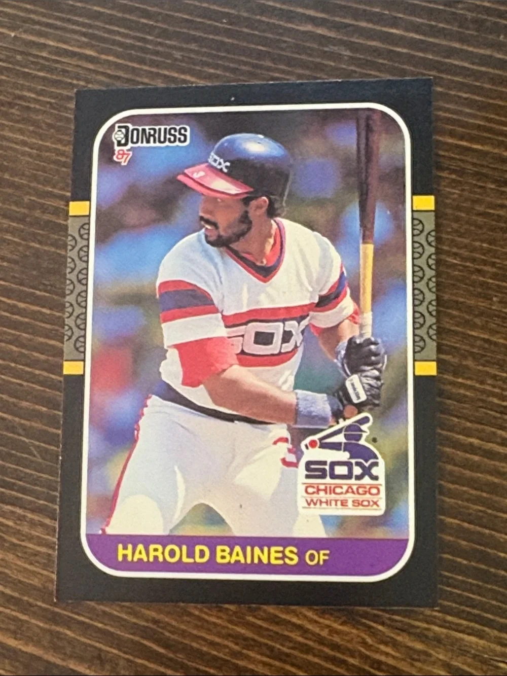 Donruss 1987 Harold Baines Chicago White Sox Baseball Card